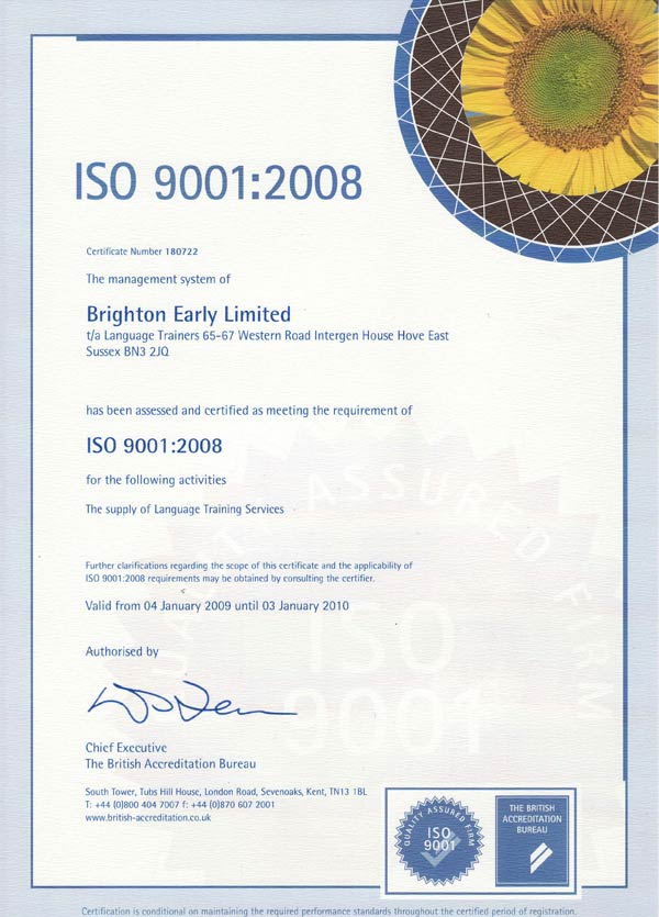 ISO 9001:2008